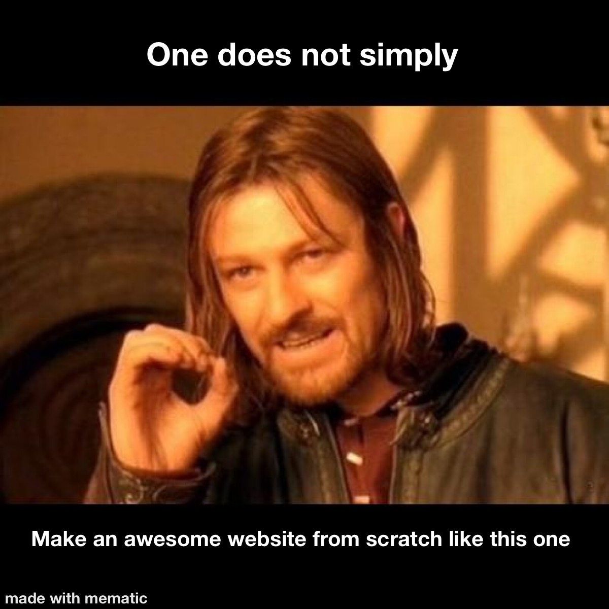 OneDoesNotSimply